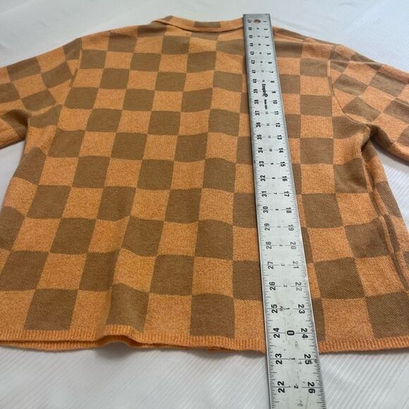 UGG Women’s Checkered Short Sleeve Button Up Shirt Size Medium - Picture 7 of 7